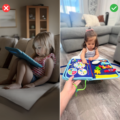 Kiddora™ Montessori Aktivite Çantası  | 8’i 1 Arada