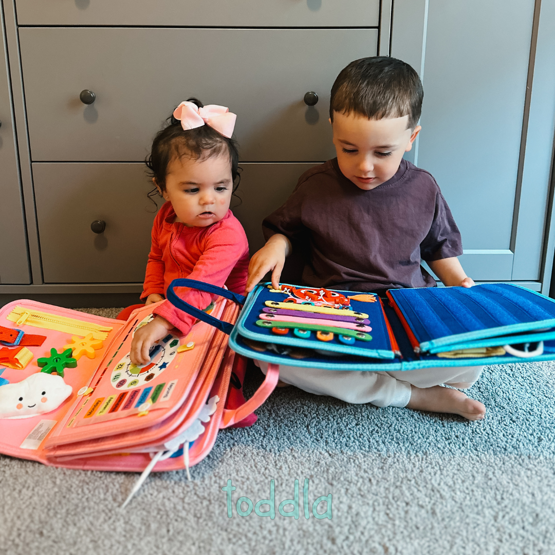 Kiddora™ Montessori Aktivite Çantası  | 8’i 1 Arada